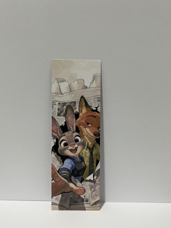 Zootopia Bookmark