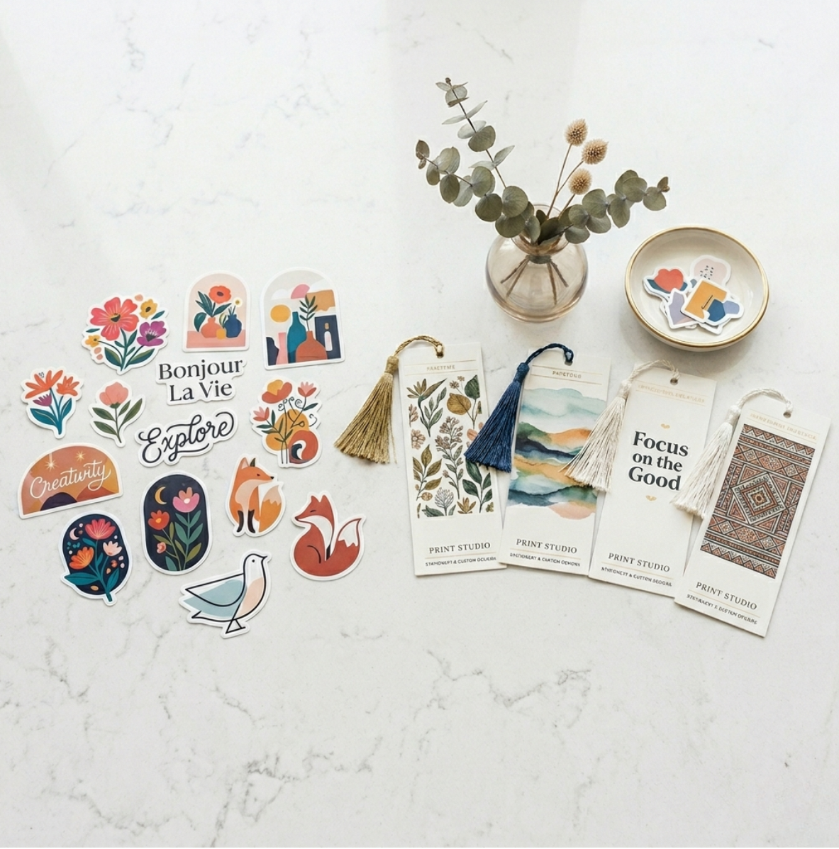 Stickers & Bookmarks