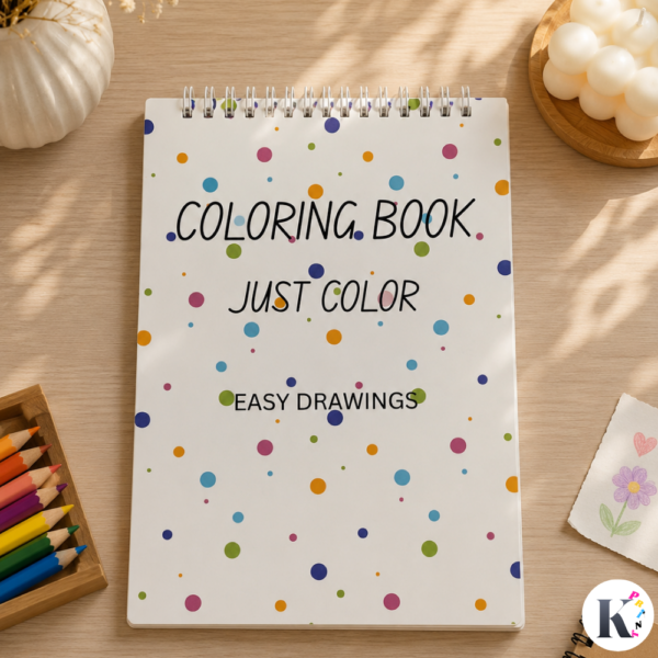 Easy Coloring Book