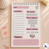 Pink Teddy Planner 2026
