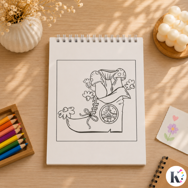 Easy Coloring Book