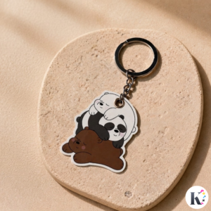 We Bare Bears Keychain