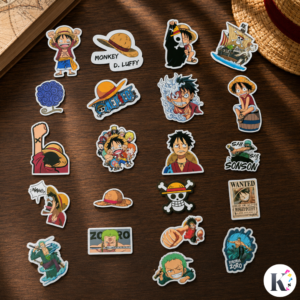 161 One Piece Inspired Stickers