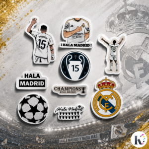 Real Madrid Inspired Stickers