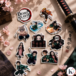 Demon Slayer Inspired Stickers