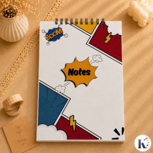 186 Comic Notes Notebook