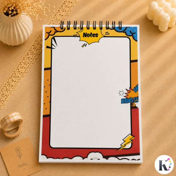 Comic Notes Notebook